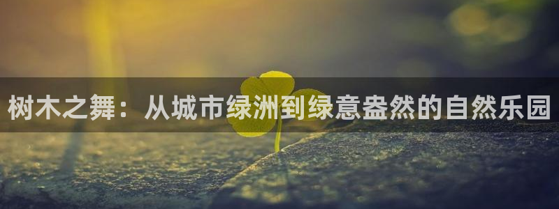 新宝GG娱乐-上皇巢网：树木之舞：从城市绿洲到绿意盎然的自然乐园
